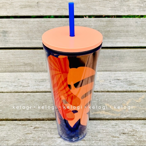 🌴LAST ONE🌴Starbucks Palm Leaf Mirror Tumbler - Picture 6 of 9